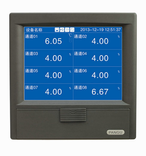 Blue screen paperless recorder (KT500) 